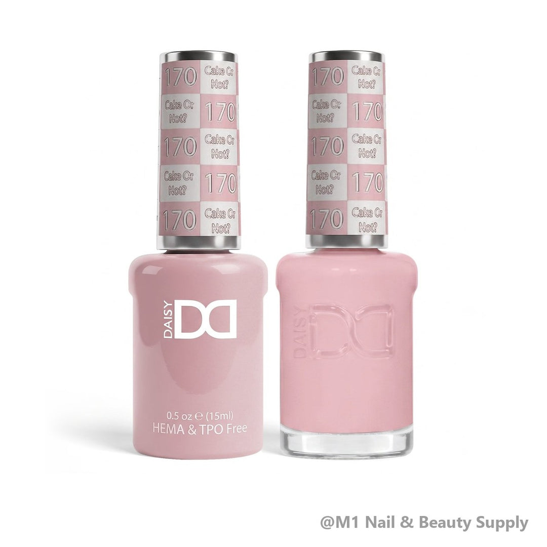 DND HEMA &amp; TPO Free 170 Cake Or Not? - gel polish and matching lacquer duo