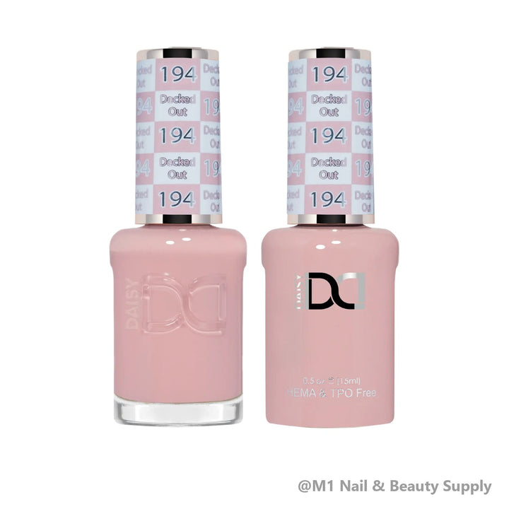 DND HEMA &amp; TPO Free 194 Decked Out - gel polish and matching lacquer duo