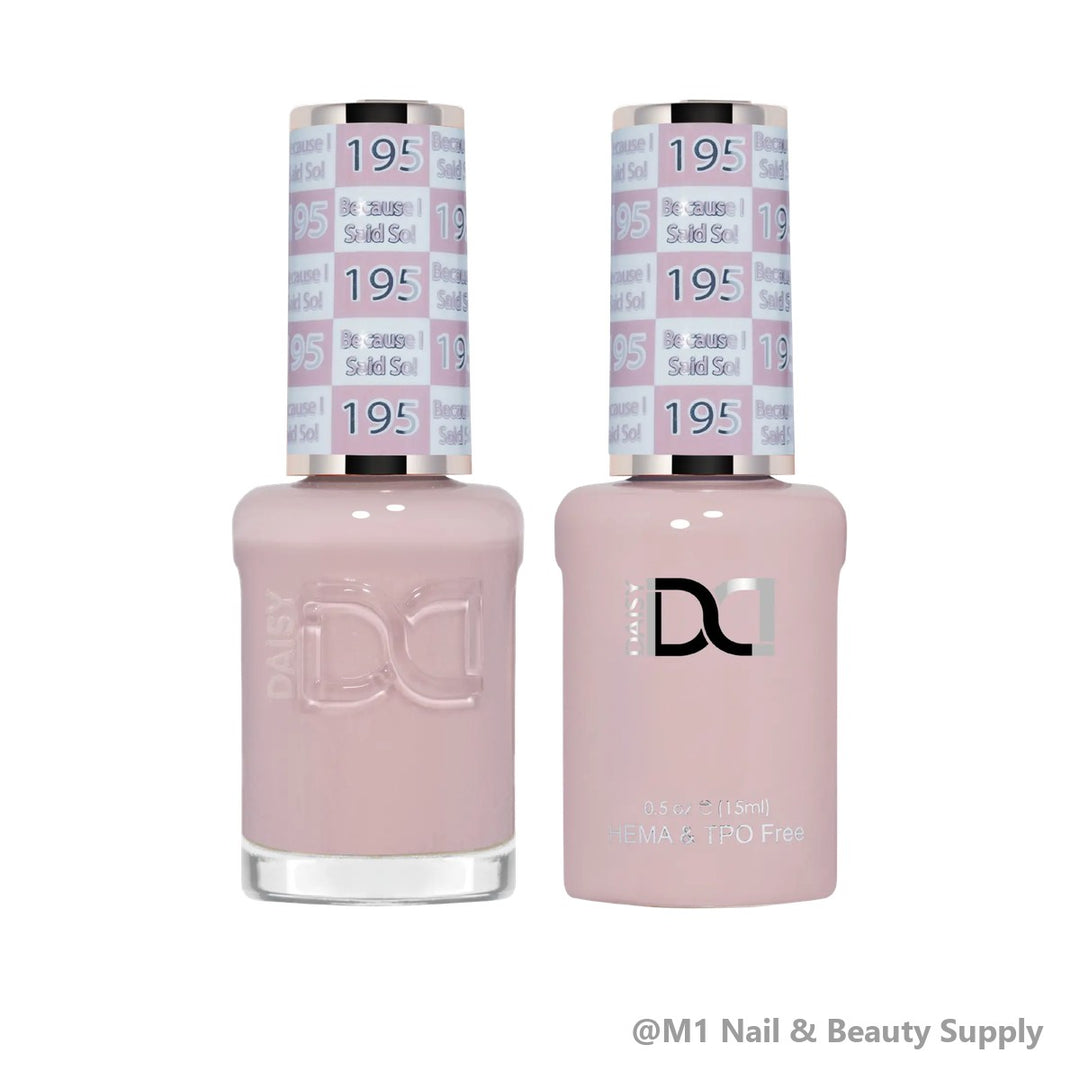 DND HEMA &amp; TPO Free 195 Because I Said So! - gel polish and matching lacquer duo