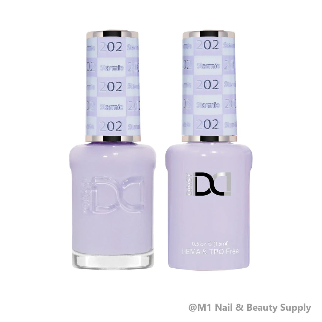 DND HEMA &amp; TPO Free 202 Starmie - gel polish and matching lacquer duo