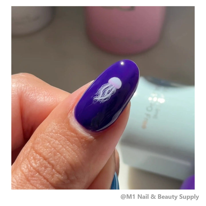 DND HEMA &amp; TPO Free 218 Look At Me! - shown on nails