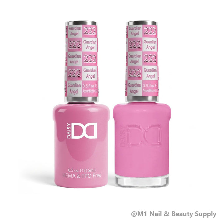 DND HEMA &amp; TPO Free 222 Gaurdian Angel - gel polish and matching lacquer duo
