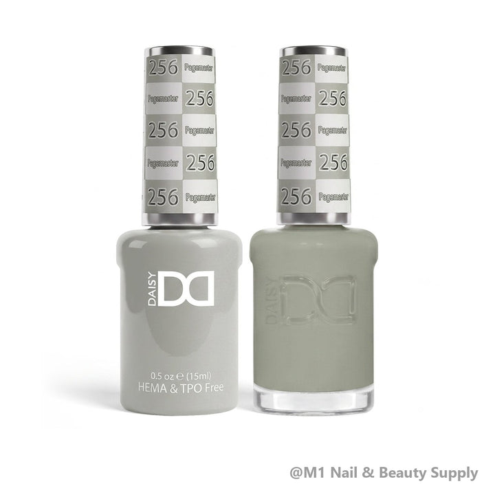 DND HEMA &amp; TPO Free 256 Pagemaster - gel polish and matching lacquer duo