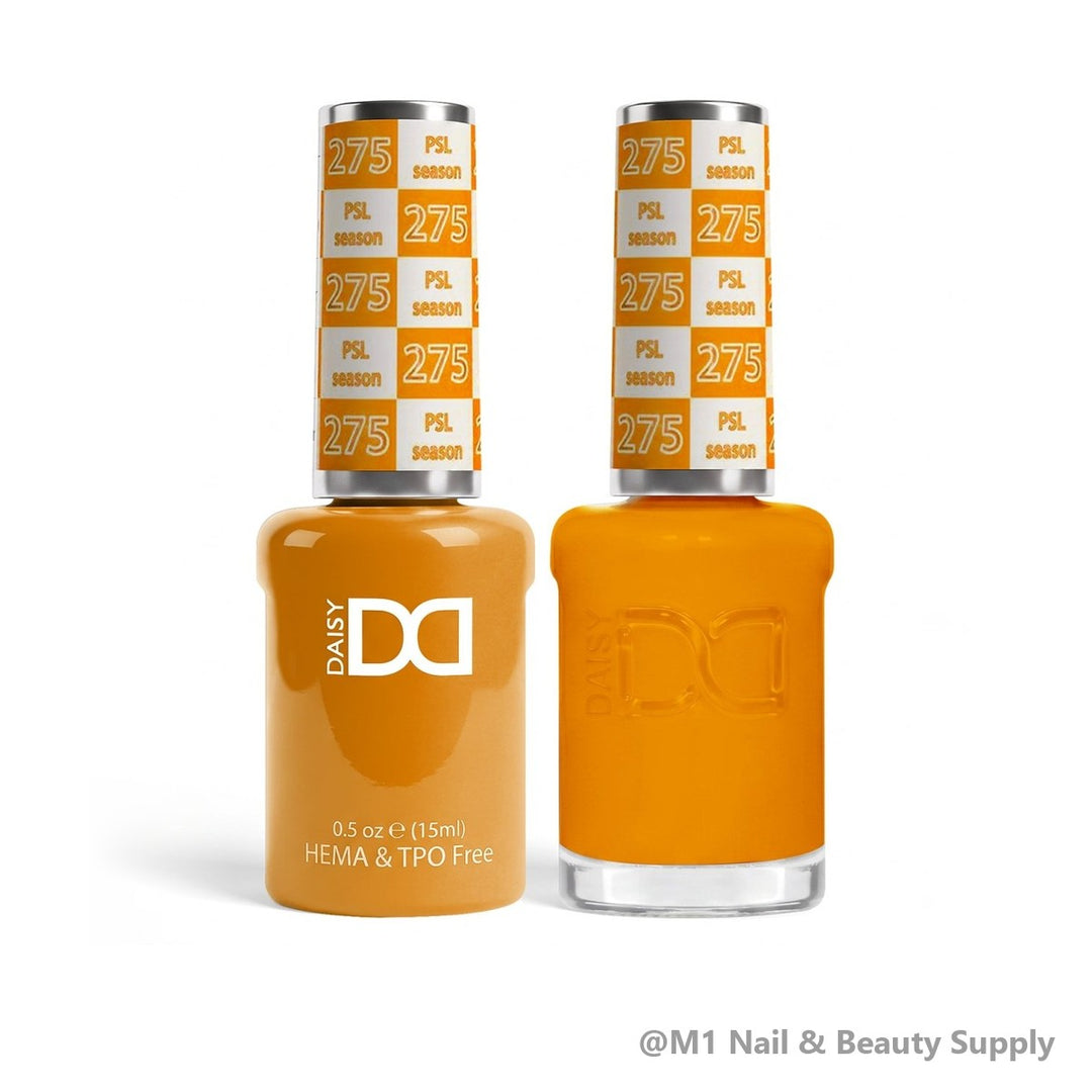 DND HEMA &amp; TPO Free 275 PSL Season - gel polish and matching lacquer duo