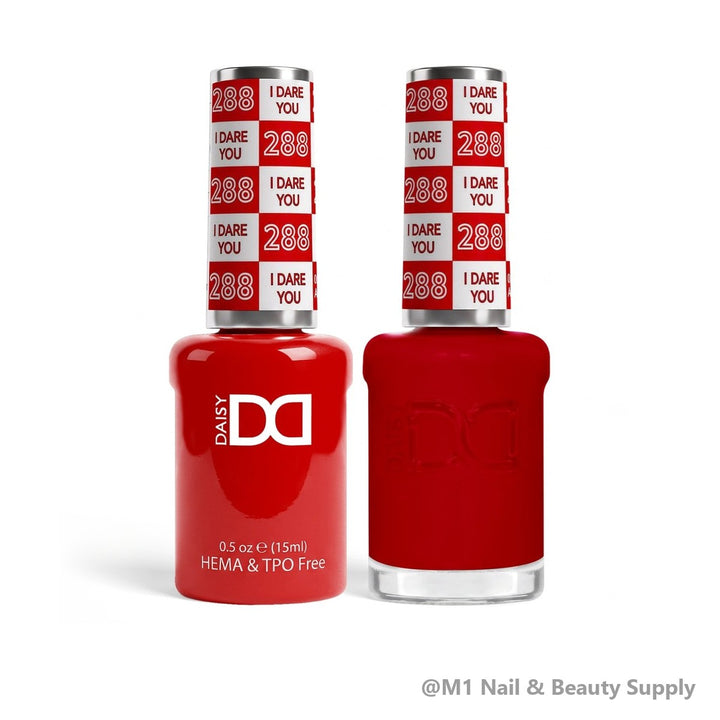 DND HEMA &amp; TPO Free 288 I Dare You - gel polish and matching lacquer duo