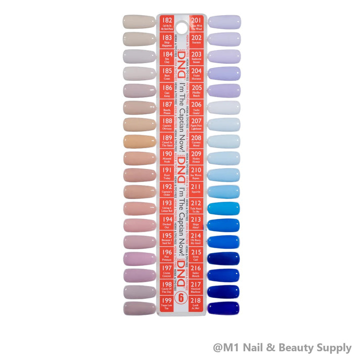 DND HEMA &amp; TPO Free Collection (288 colours) - I&
