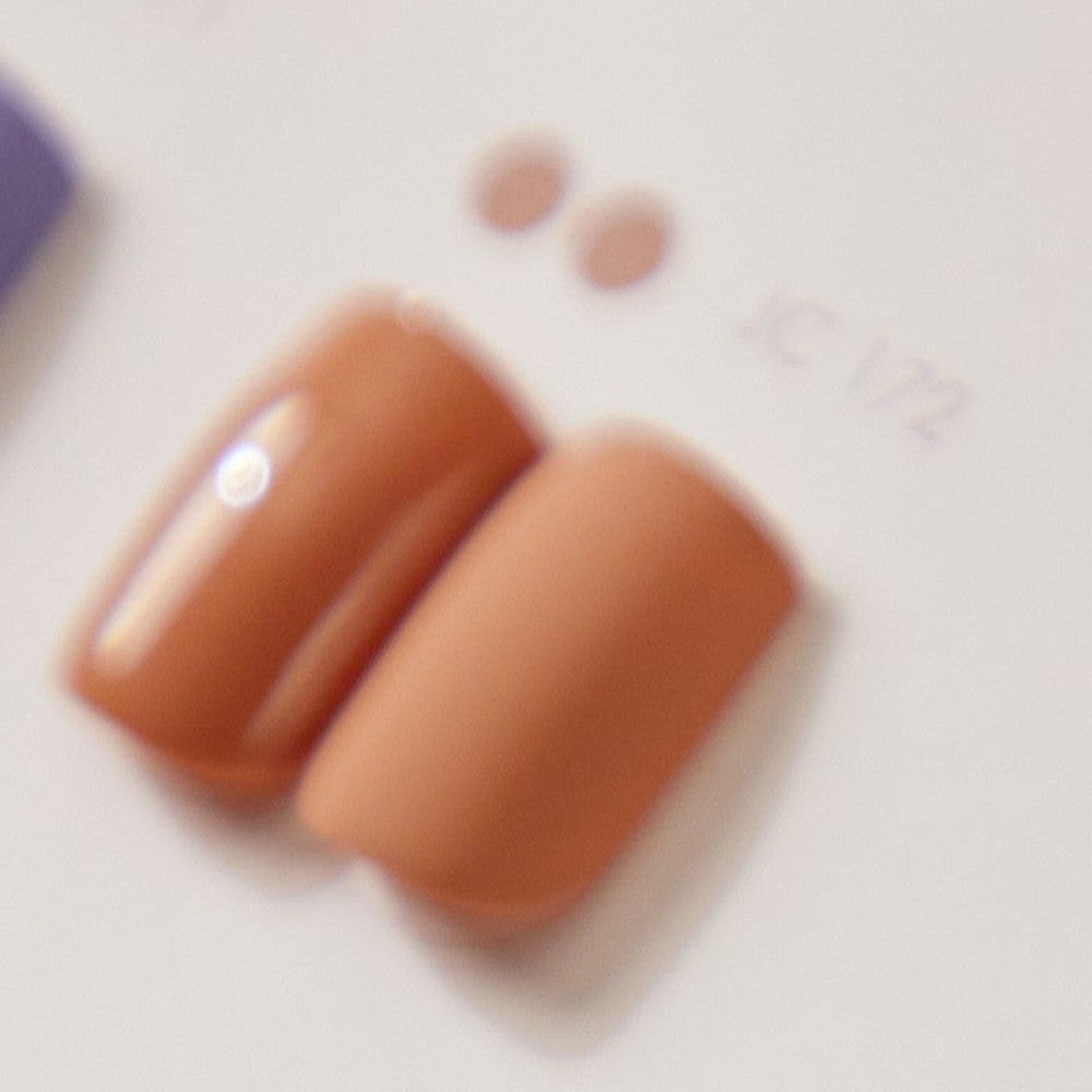 JING Nail Polish Gel Jar 5g JC172 colour swatch, gloss and matte