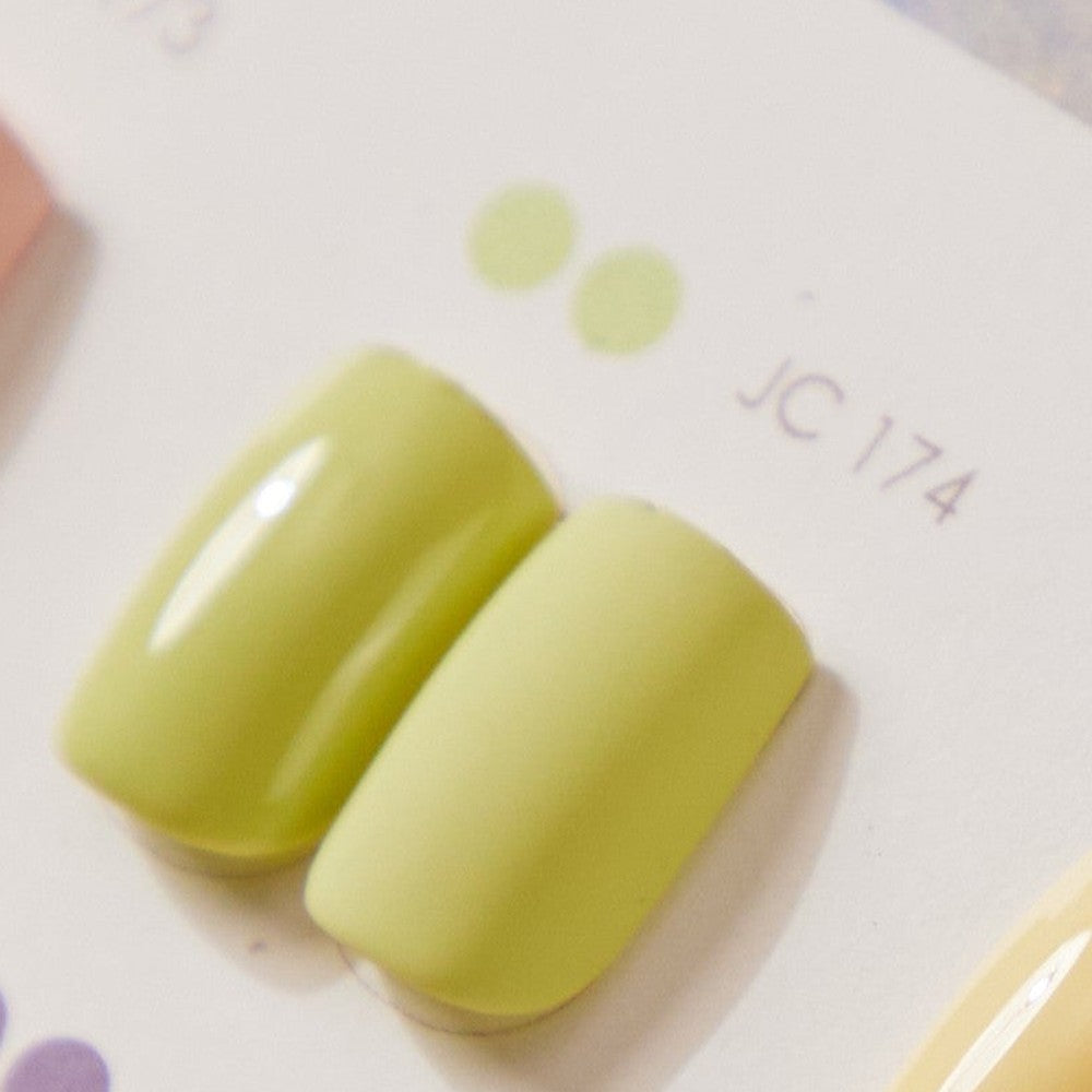 JING Nail Polish Gel Jar 5g JC174 colour swatch, gloss and matte