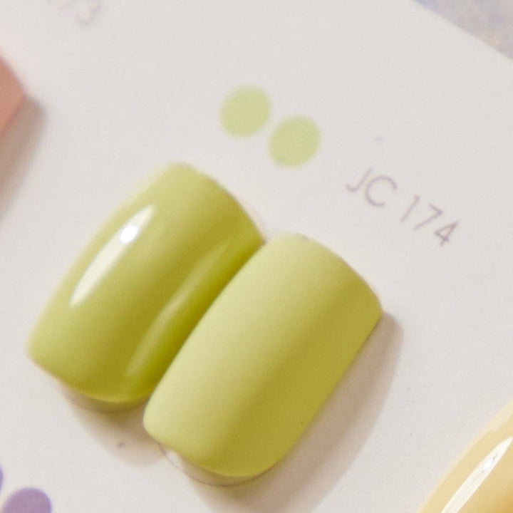 JING Nail Polish Gel Jar 5g JC174 colour swatch, gloss and matte