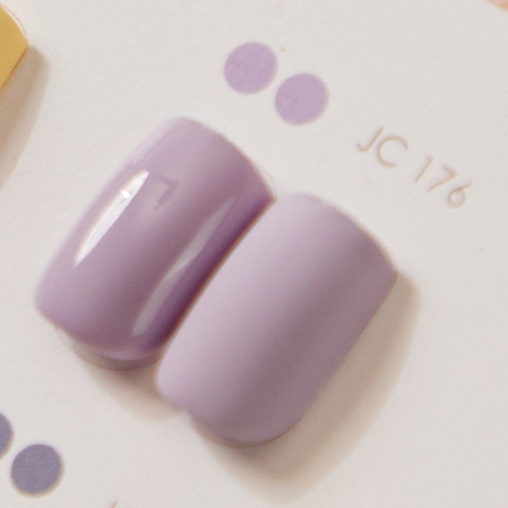 JING Nail Polish Gel Jar 5g JC176 colour swatch, gloss and matte