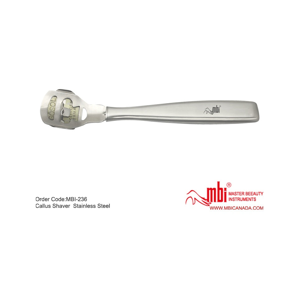 MBI-236 Callus Shaver Stainless Steel