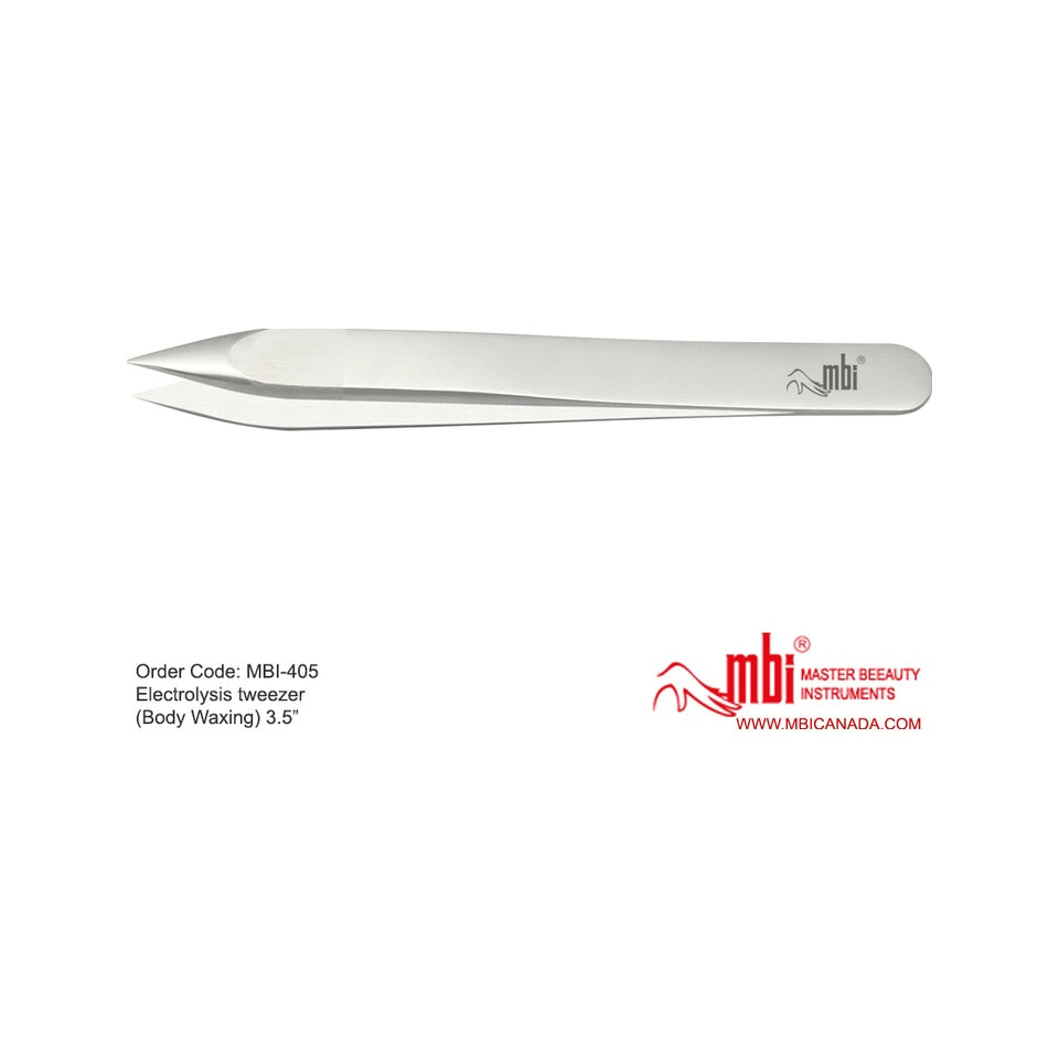 MBI-405 Electrolysis Tweezer Body Waxing 3.5in