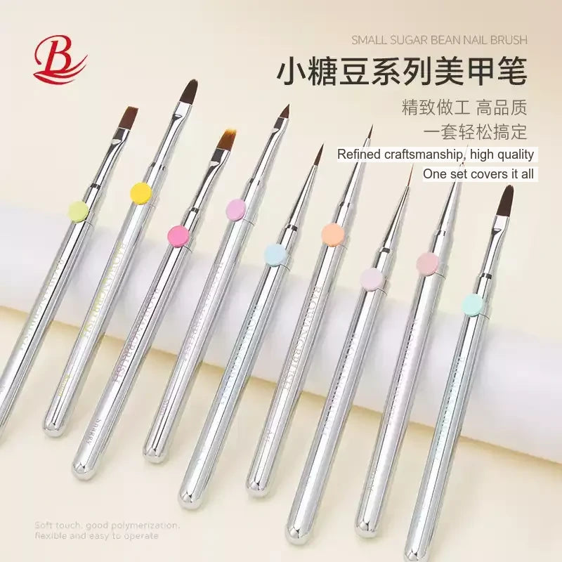BW Small Sugar Bean Nail Brush