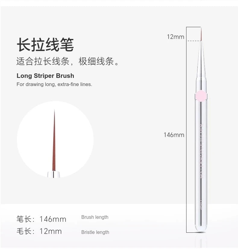 BW Small Sugar Bean Nail Brush