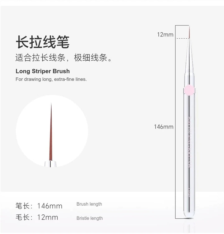 BW Small Sugar Bean Nail Brush