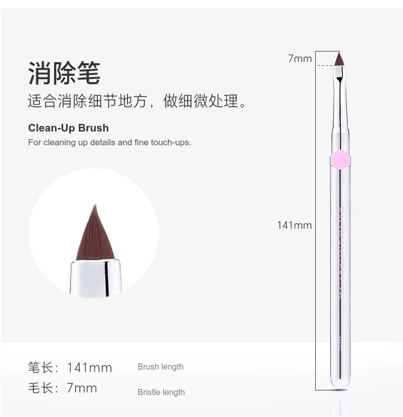 BW Small Sugar Bean Nail Brush