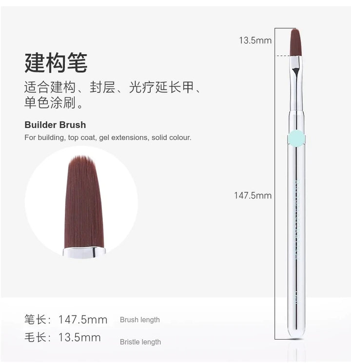 BW Small Sugar Bean Nail Brush