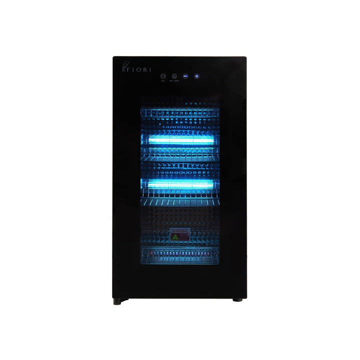 Fiori ST-80L V2 sterilizer cabinet, front view on a white background