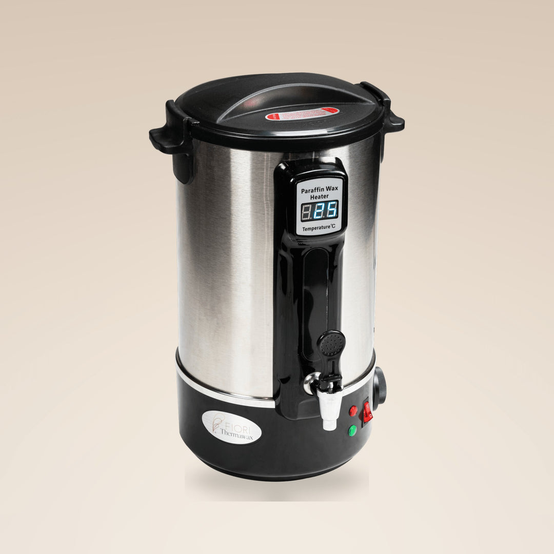 Fiori Thermawax paraffin wax dispenser, with digital temperature display and front tap