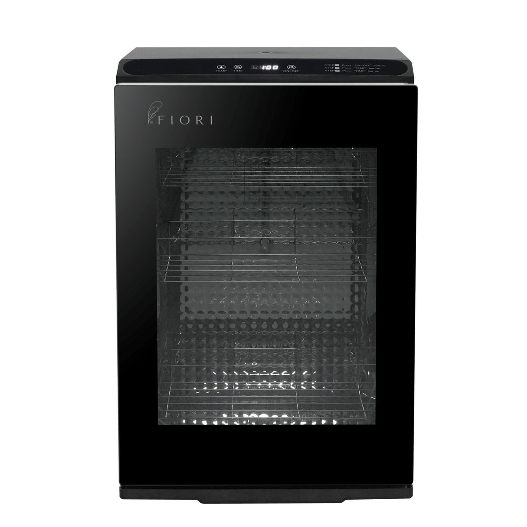 Fiori TW-60L towel warmer, front view on a white background