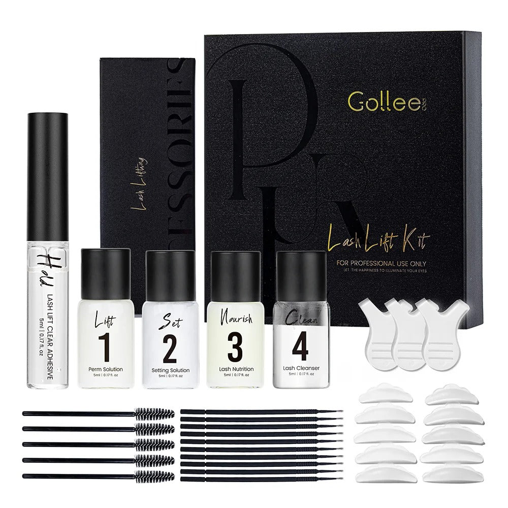 Gollee Lash Lift Kit, full kit contents with box
