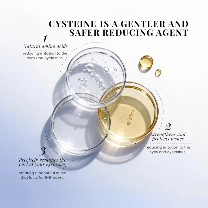Gollee Lash Lift Kit, cysteine-based perm lotion