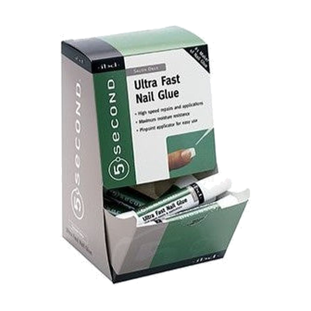 ibd 5 Second Ultra Fast Nail Glue display box of 12