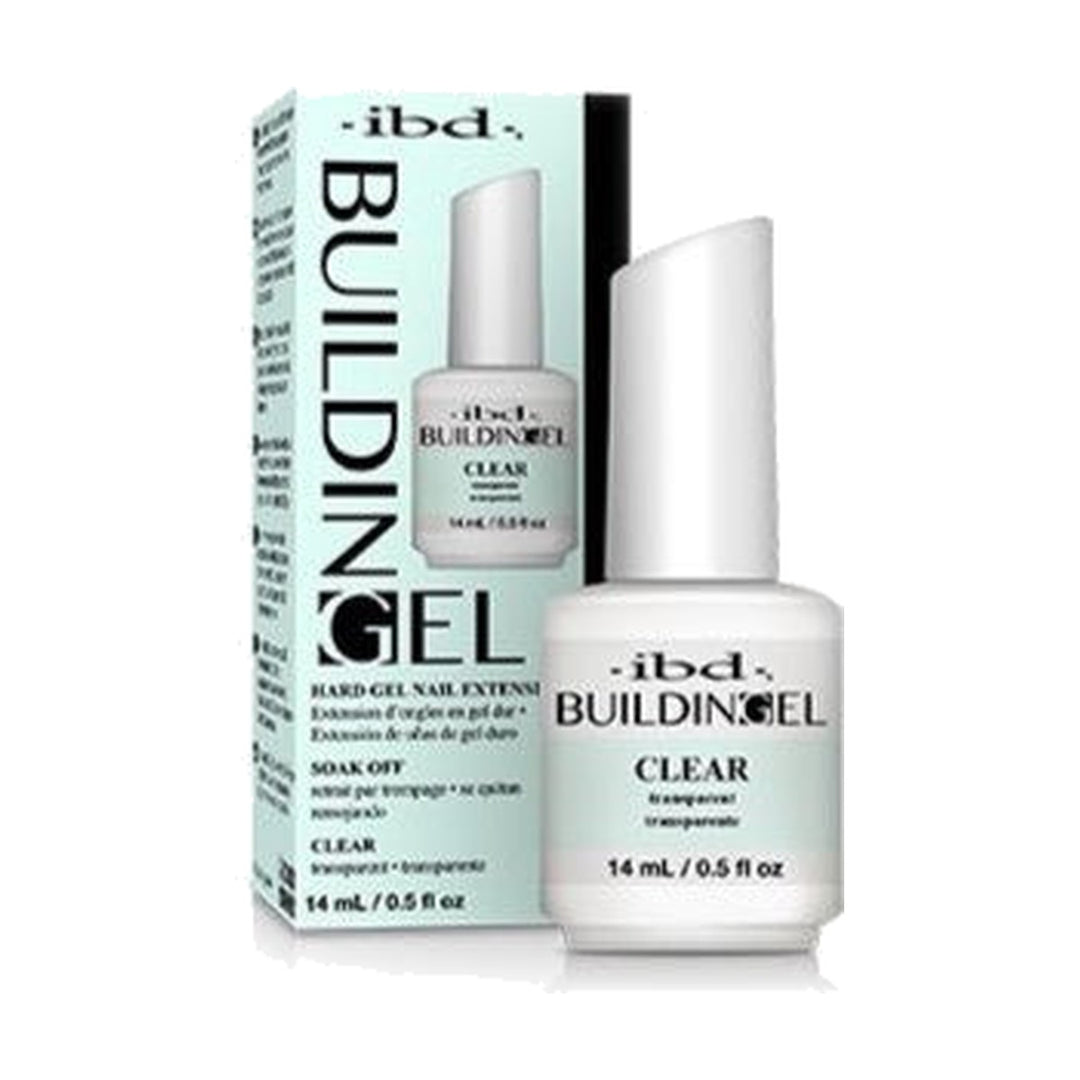 ibd Building Gel Clear 0.5 oz bottle and box