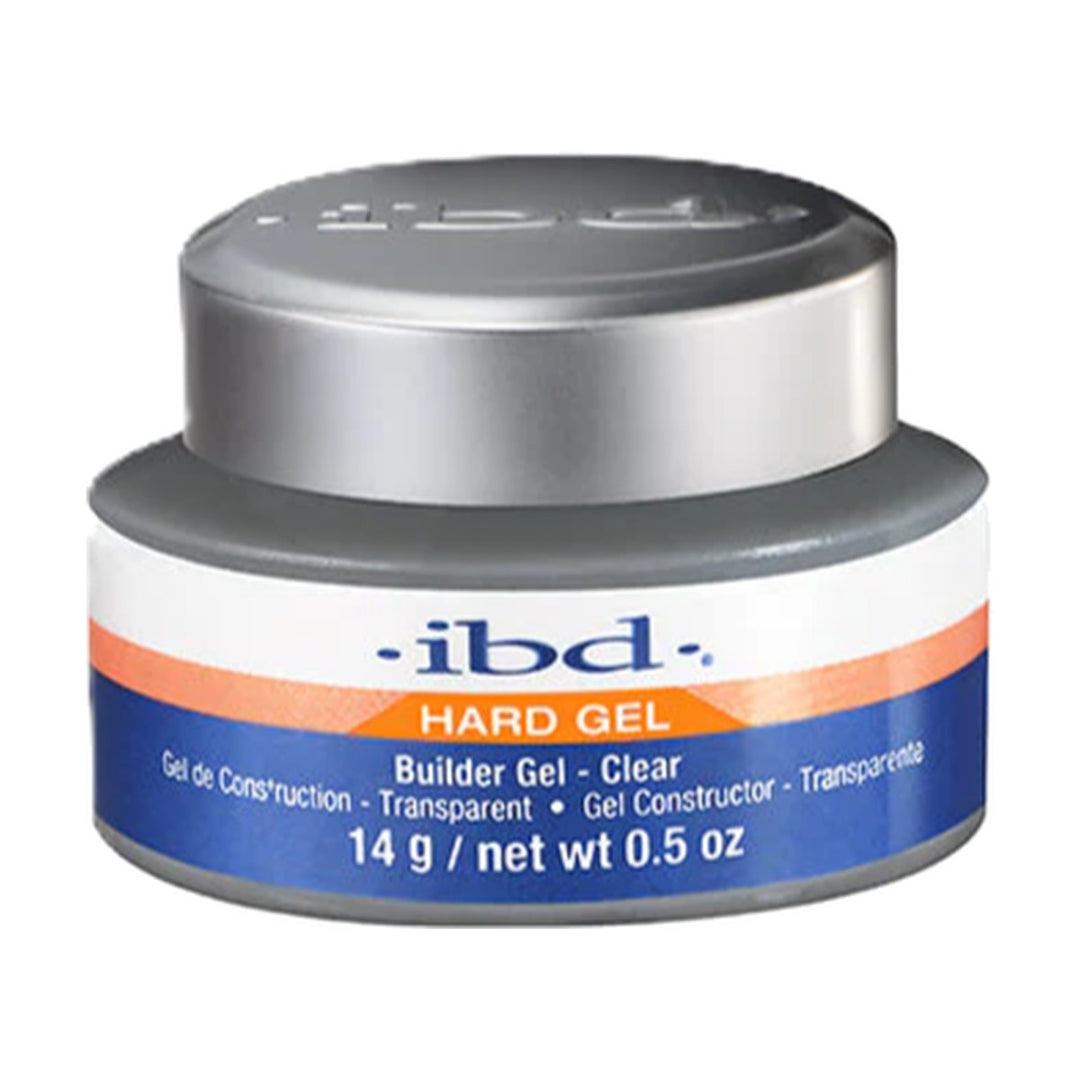 ibd Hard Gel LED/UV Builder Gel Clear jar