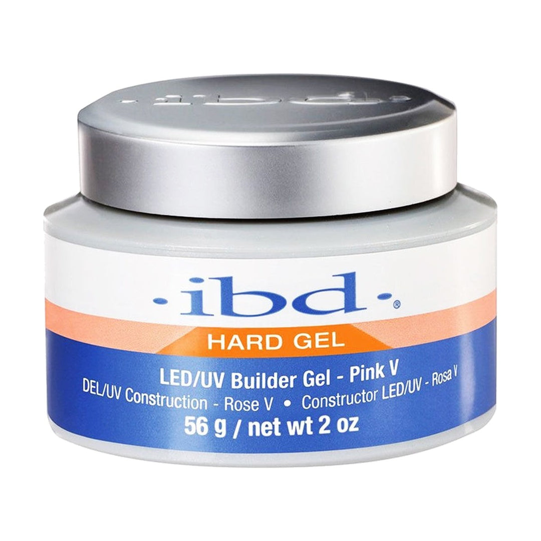 ibd Hard Gel LED/UV Builder Gel Pink V 2 oz jar