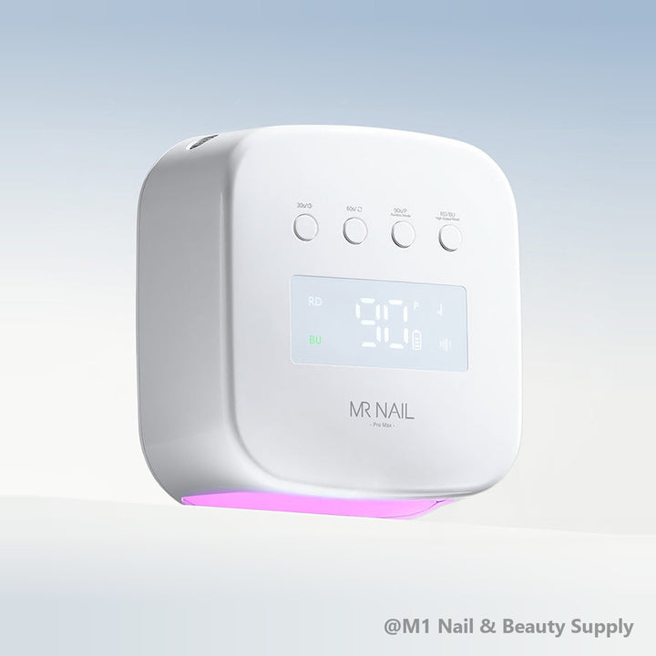 Mr Nail W215 Pro Max UV/LED nail lamp, plug-in version, front view