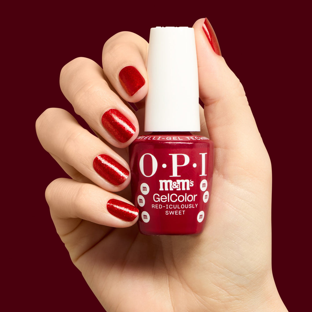 OPI Gel Polish - GC HP T12 Red-iculously Sweet (view 2)