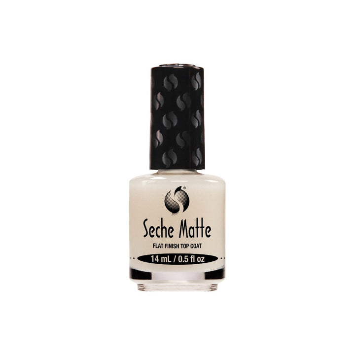 Seche Matte Flat Finish Top Coat 哑光 Top Coat：瓶装，14 ml / 0.5 fl oz