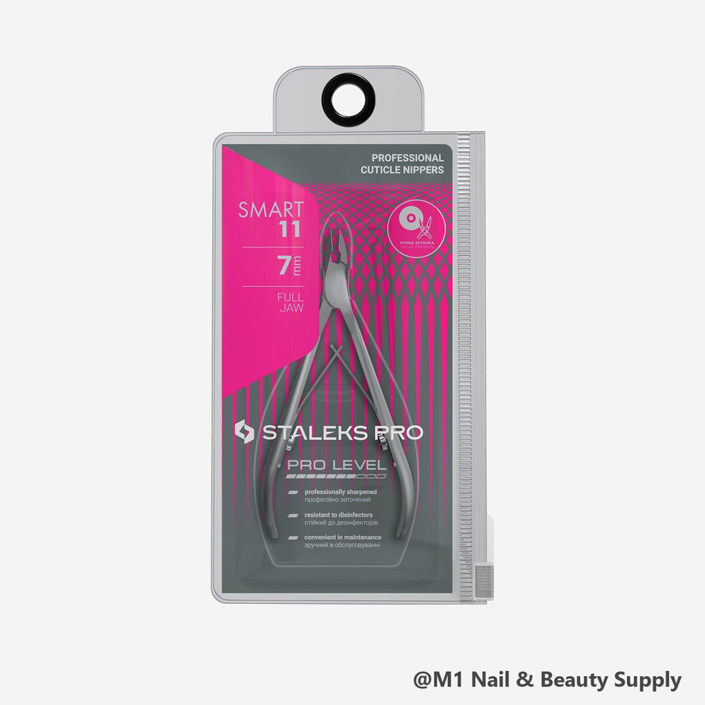Staleks Smart 11 cuticle nippers NS-11-7, 7 mm jaw (view 2)