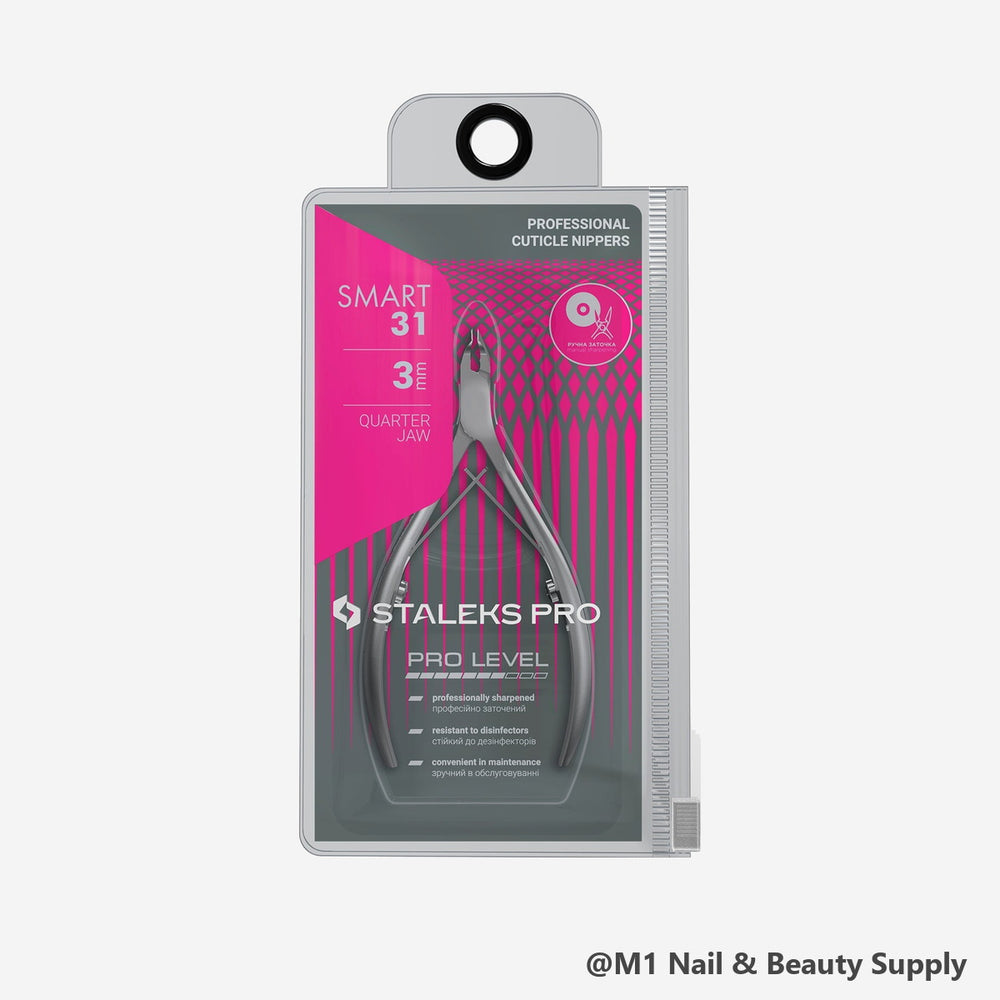 Staleks Smart 31 cuticle nippers NS-31-3, 3 mm jaw (view 2)