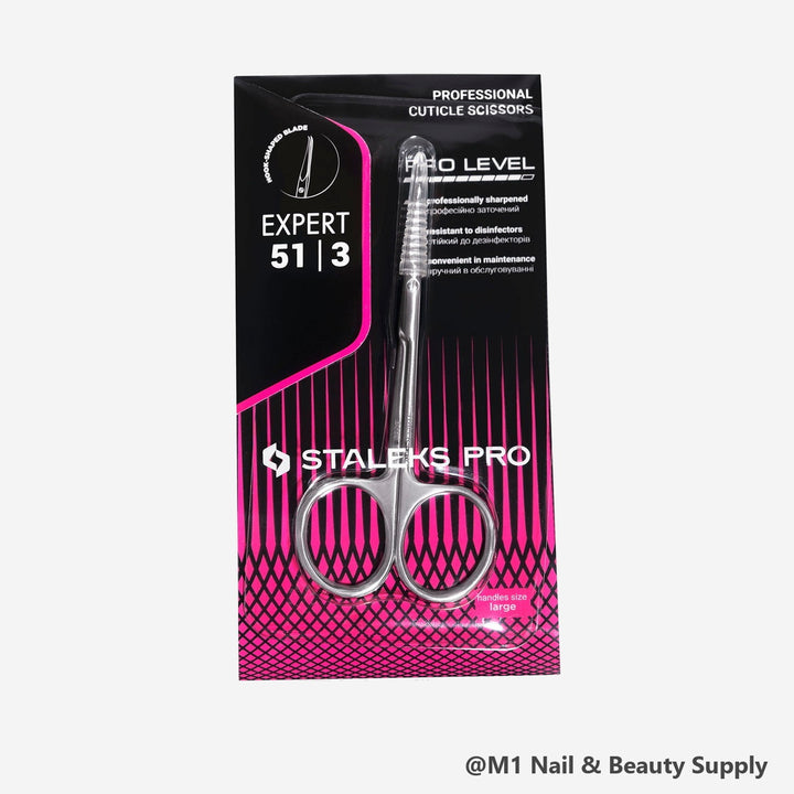 Staleks Expert 51 cuticle scissors with hook SE-51/3 (view 2)