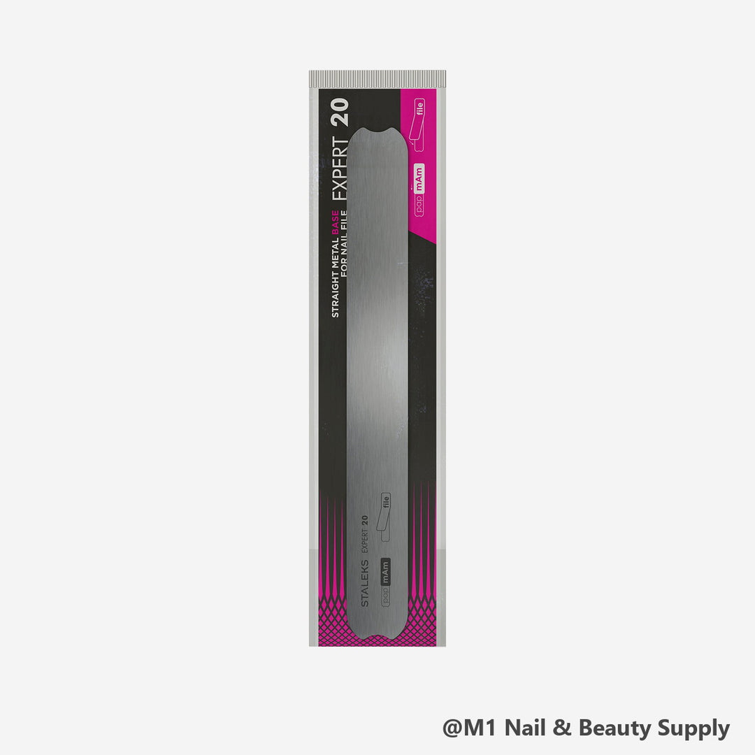 Staleks papmAm Expert 20 straight metal nail file base MBE-20 (view 2)