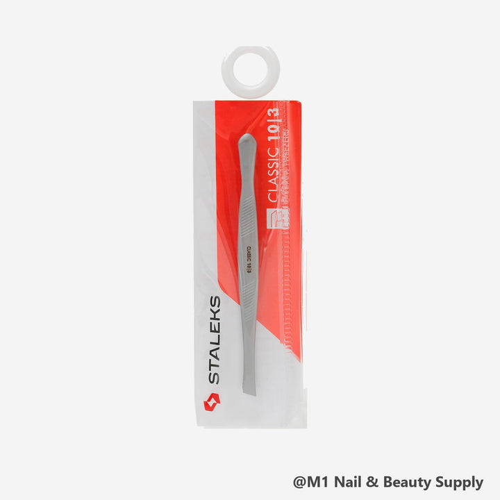 Staleks Classic 10 wide slant eyebrow tweezers TC-10/3 (view 3)