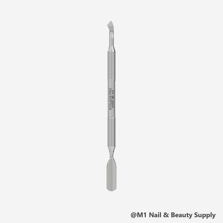 Staleks Expert 30 wide rounded cuticle pusher with blade PE-30/4.2