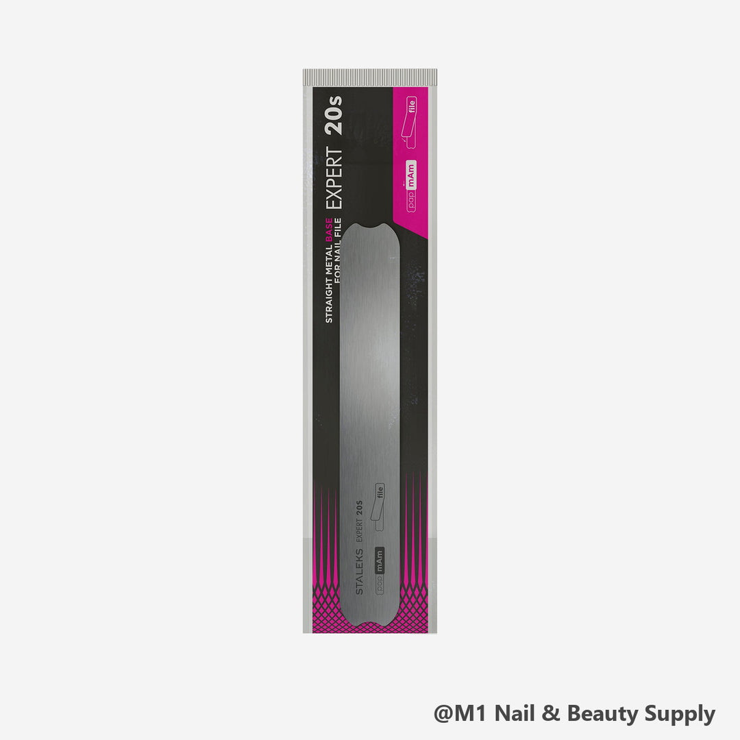 Staleks papmAm Expert 20s straight metal nail file base, 130 mm (view 2)