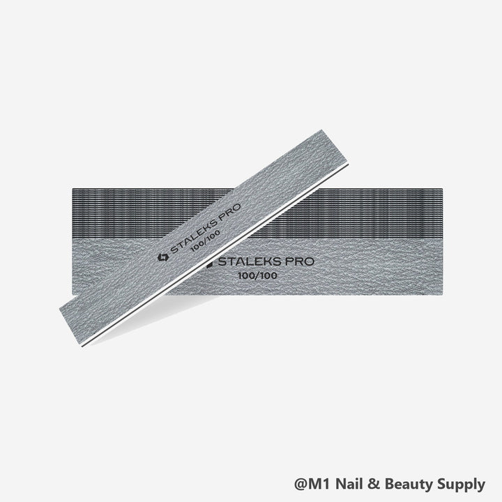 Staleks Straight wide mineral nail file 100/100 g (1 pc) (view 2)