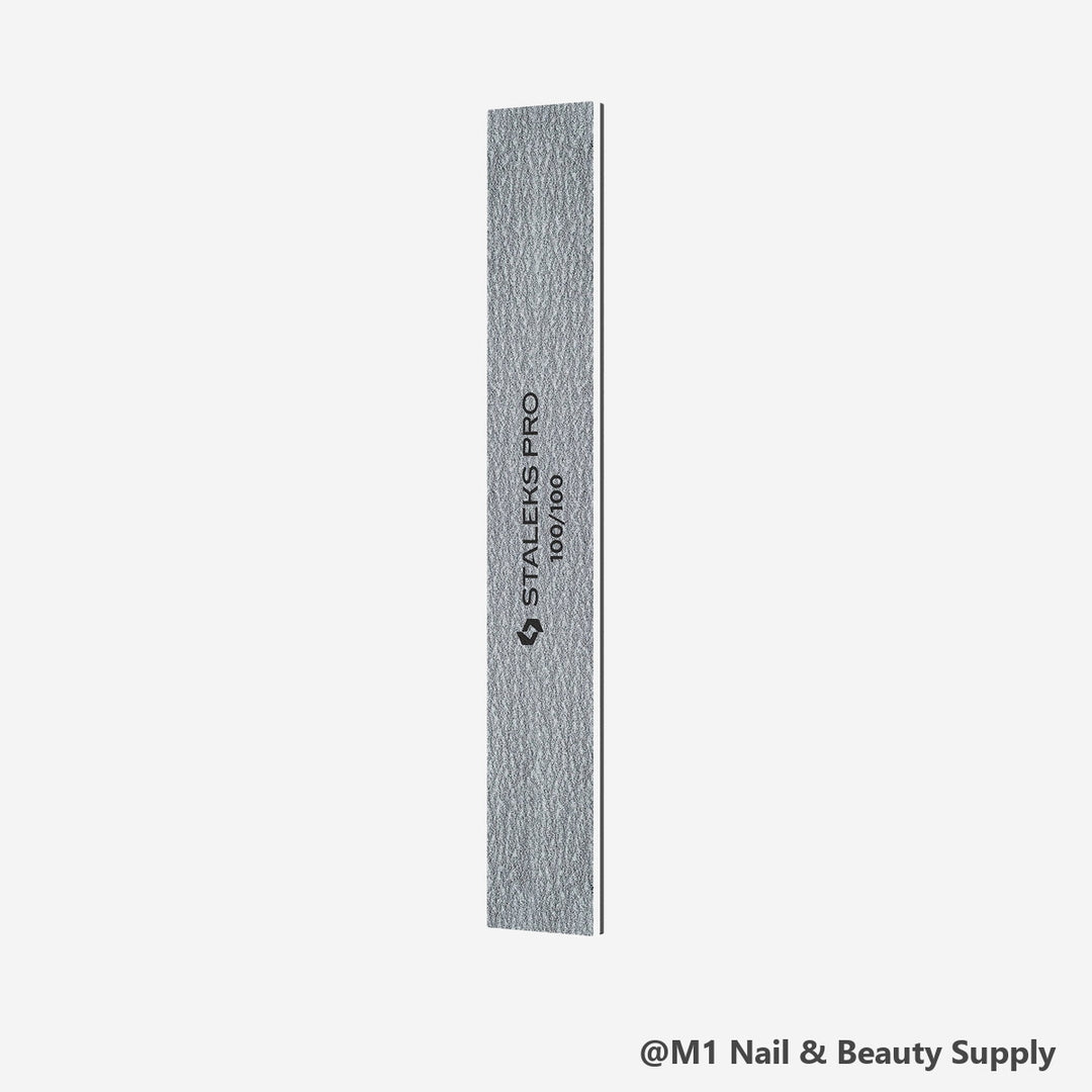 Staleks Straight wide mineral nail file 100/100 g (1 pc)