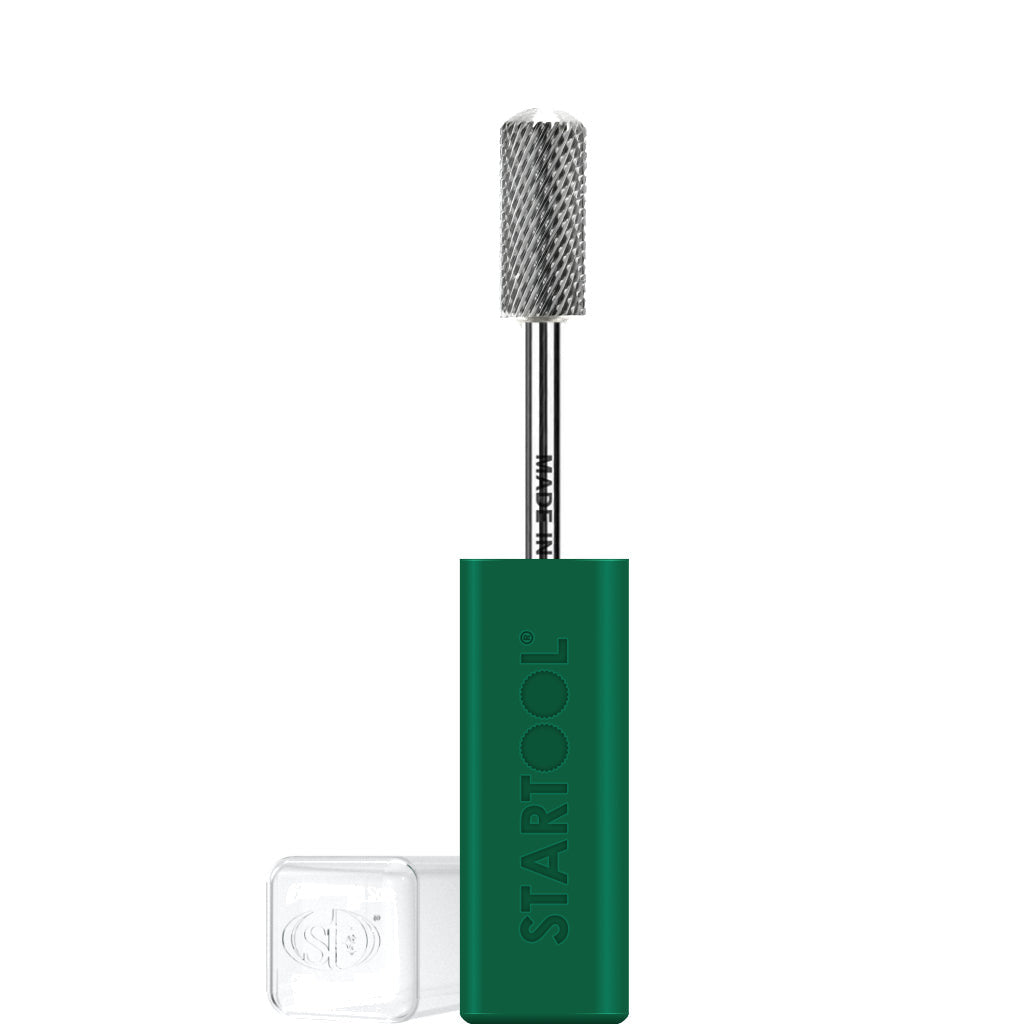 Startool Round Top Small Barrel Fine (RFs) nail drill bit, 3/32" shank, carbide finish