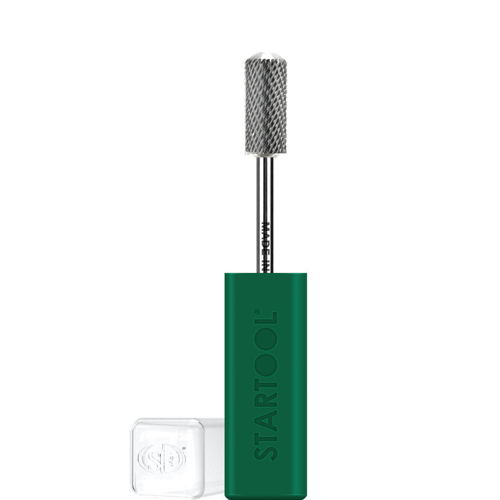 Startool Round Top Small Barrel Medium (RMs) nail drill bit, 3/32" shank, carbide finish