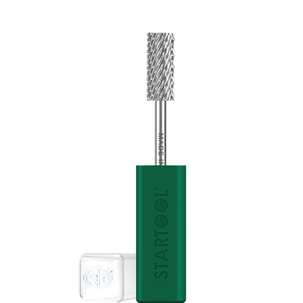 Startool Small Barrel XCoarse (STXs) nail drill bit, 3/32" shank, silver finish