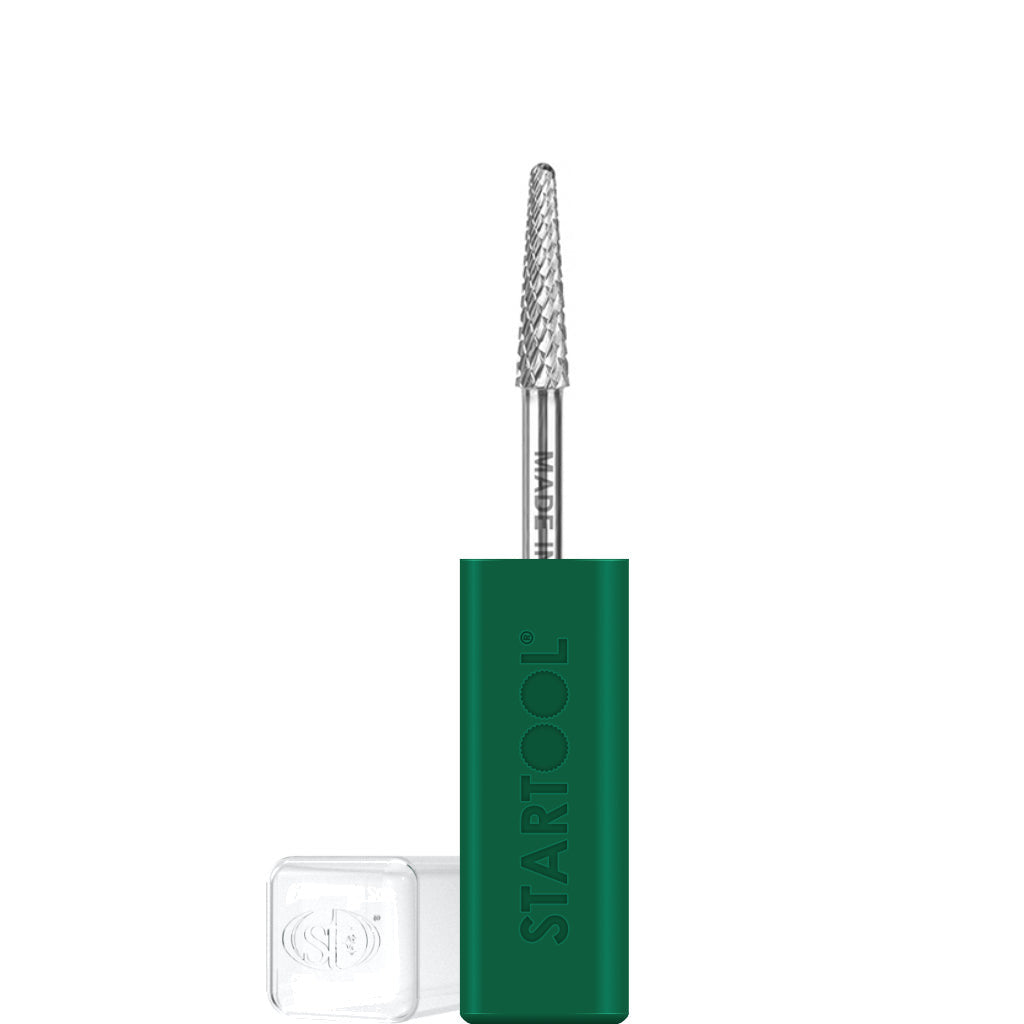 Startool T-Cone Under Nail Cleaner Large nail drill bit, 3/32" shank