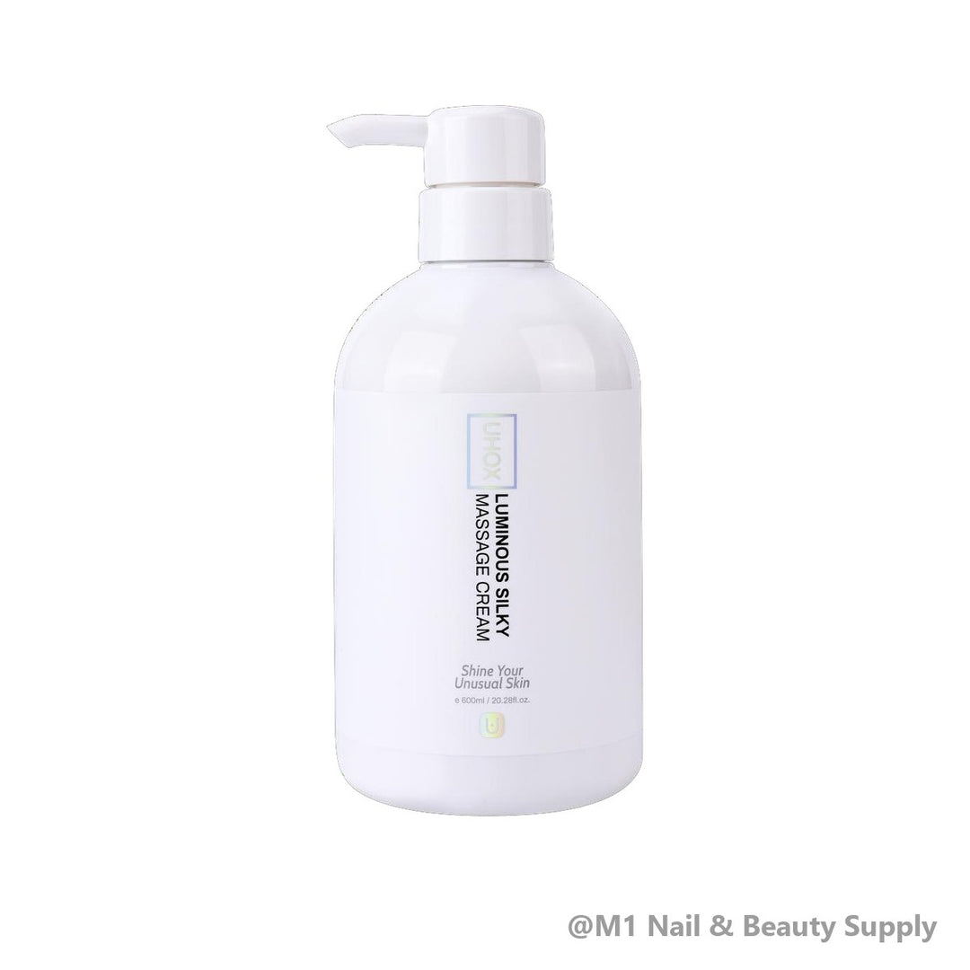 Uhox Luminous Silky Massage Cream 600 ml, Case of 18 bottles