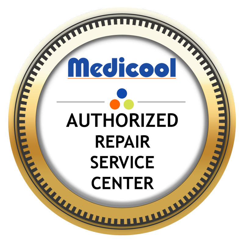 Medicool Authorized Repair Service Center badge - M1 Nail & Beauty Supply, Markham