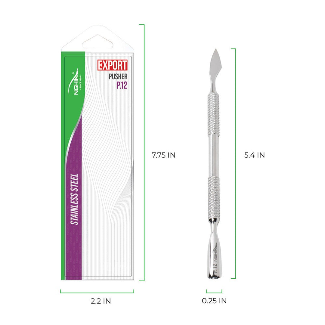 NGHIA P-12 cuticle pusher dimensions