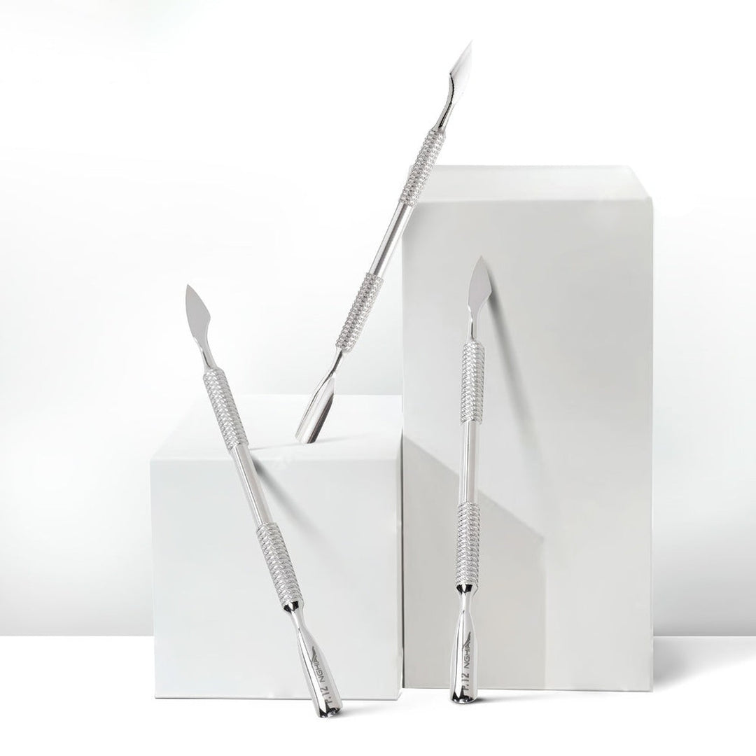 NGHIA P-12 cuticle pusher in use